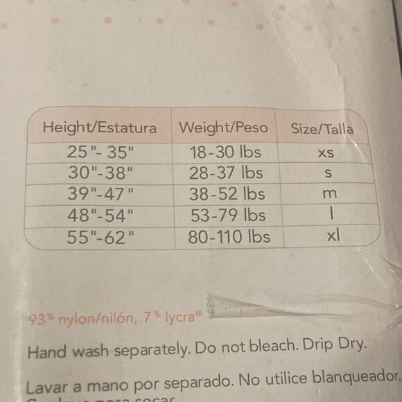 ABT Spotlight Pink Girl's Ballet Tights (Size L)  2 Pairs - Picture 3 of 4